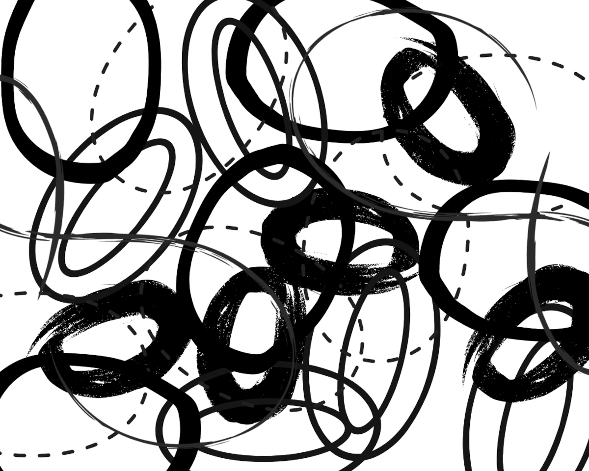 Abstract illustration symbolizing the complexity and creativity involved in zero-related analytics problems.